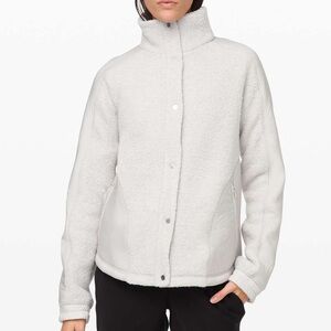 Lululemon Go Cozy Jacket - Heathered Ceramic